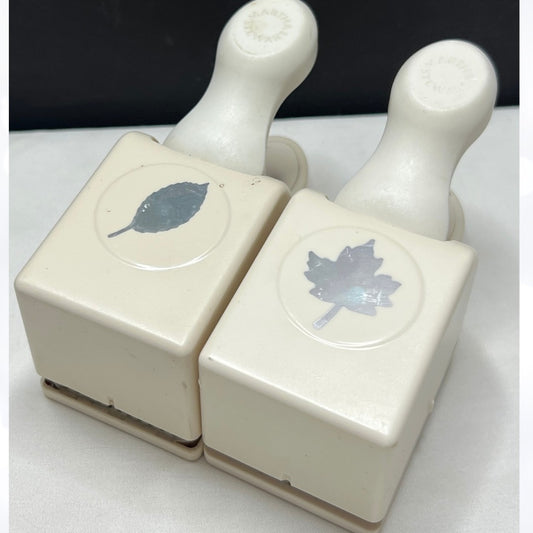 Martha Stewart MAPLE LEAF Rose Leaf Leaves Punches Paper Punch