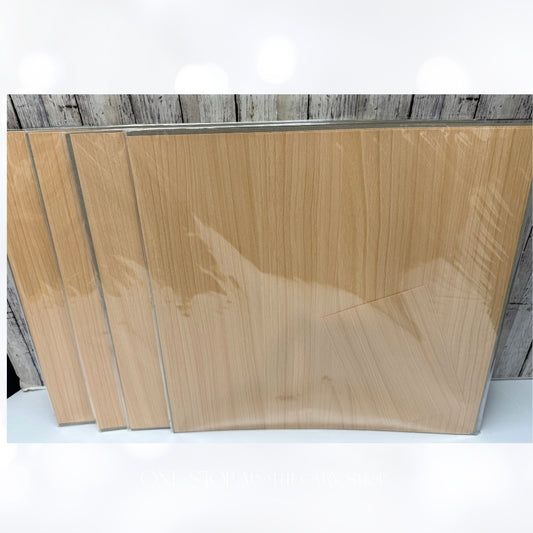 Stampin Up NATURAL TOUCH Faux Wood Cardstock Paper Specialty DSP Lot