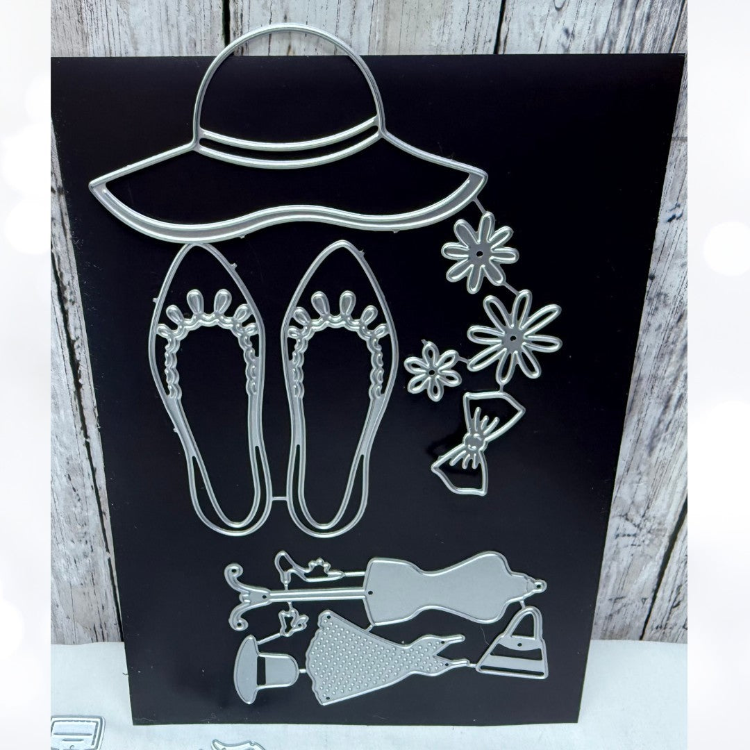Hero Arts & Unbranded FASHION Shoes Hat Dress Dies Lot