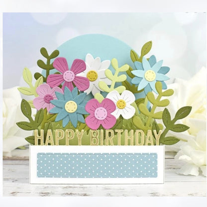 My Favorite Things BOXED CARD BOUQUET Flowers Floral Die-namics Dies