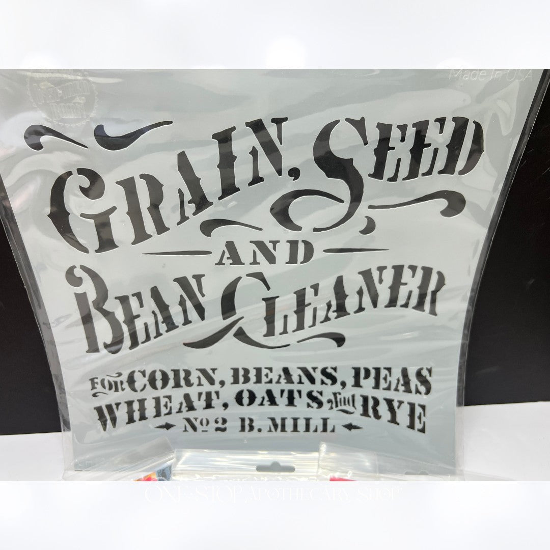 Cathe Holdens INSPIRED BARN Farmhouse Vintage Stencils Lot of 4
