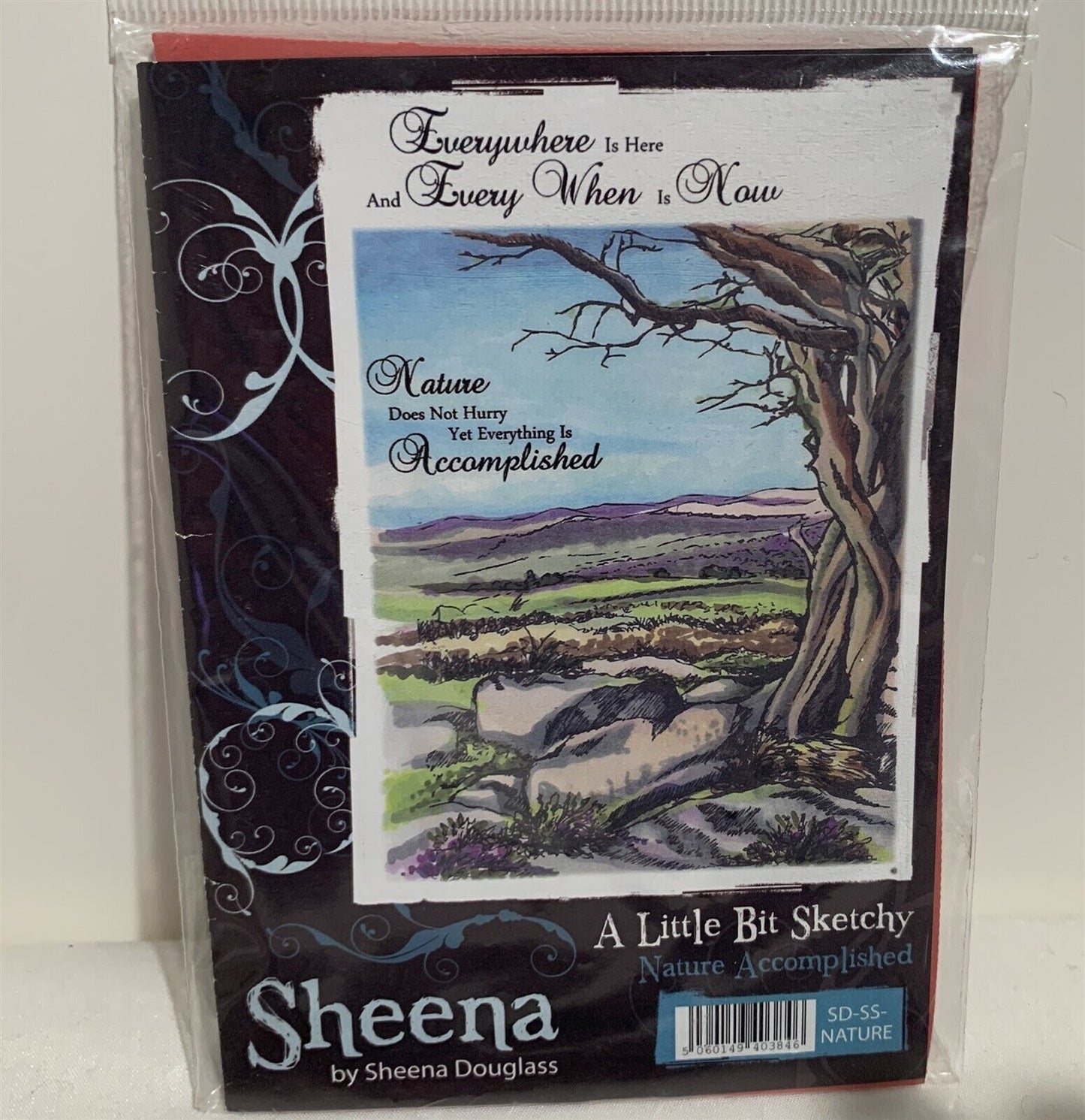 Sheena Douglass Sketchy NATURE FAITH Accomplished Bird Unmounted Rubber Stamps