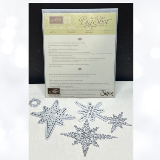 Stampin Up STARLIGHT Stars Christmas Thinlits Dies