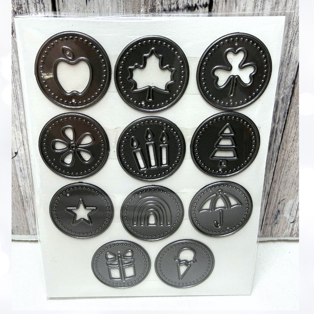 Taylored Expressins COIN COLLECTION Dies Set of 11
