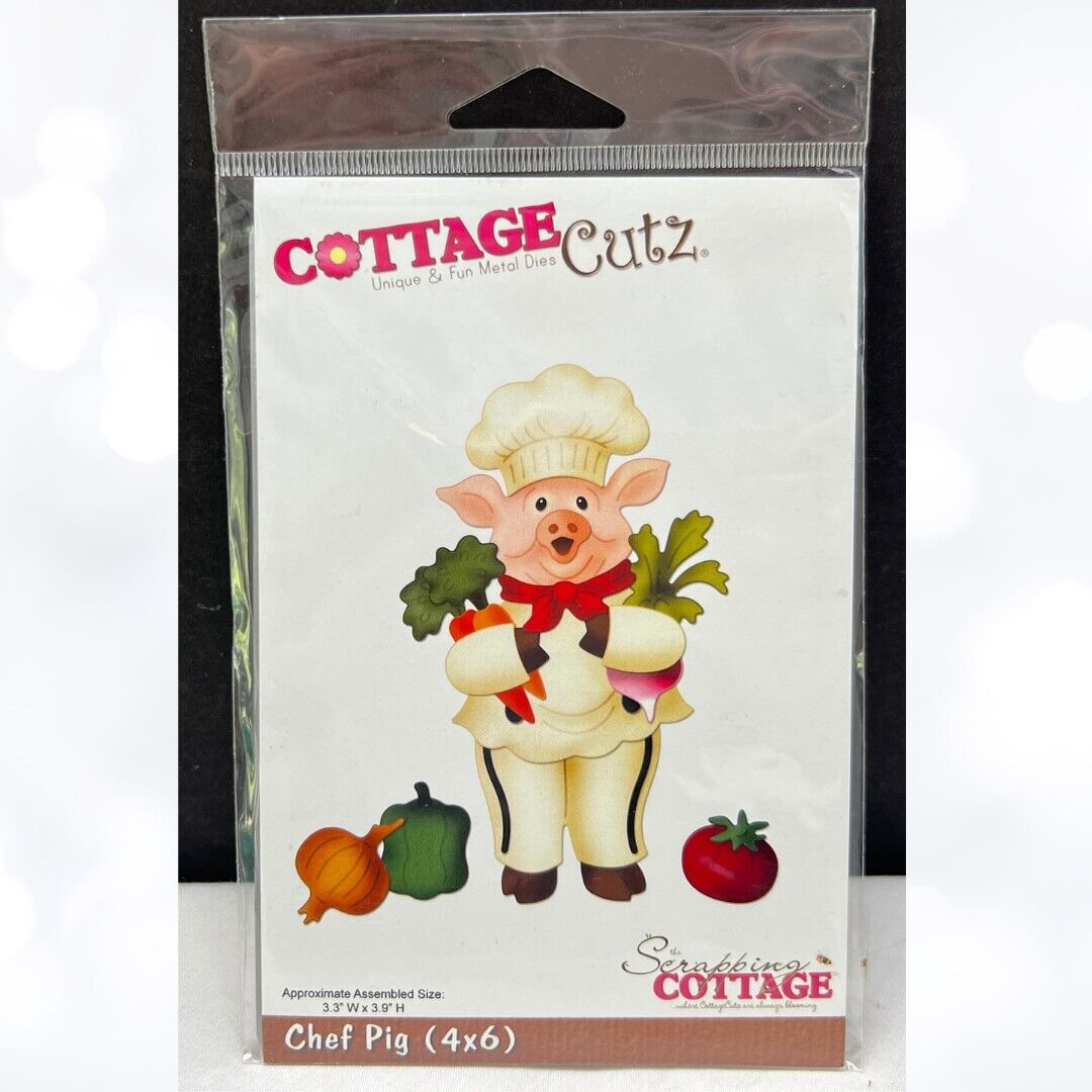 Cottage Cutz CHEF PIG Kitchen Baking Dies