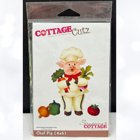 Cottage Cutz CHEF PIG Kitchen Baking Dies