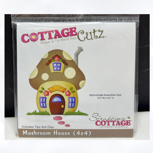 Cottage Cutz MUSHROOM HOUSE Dies