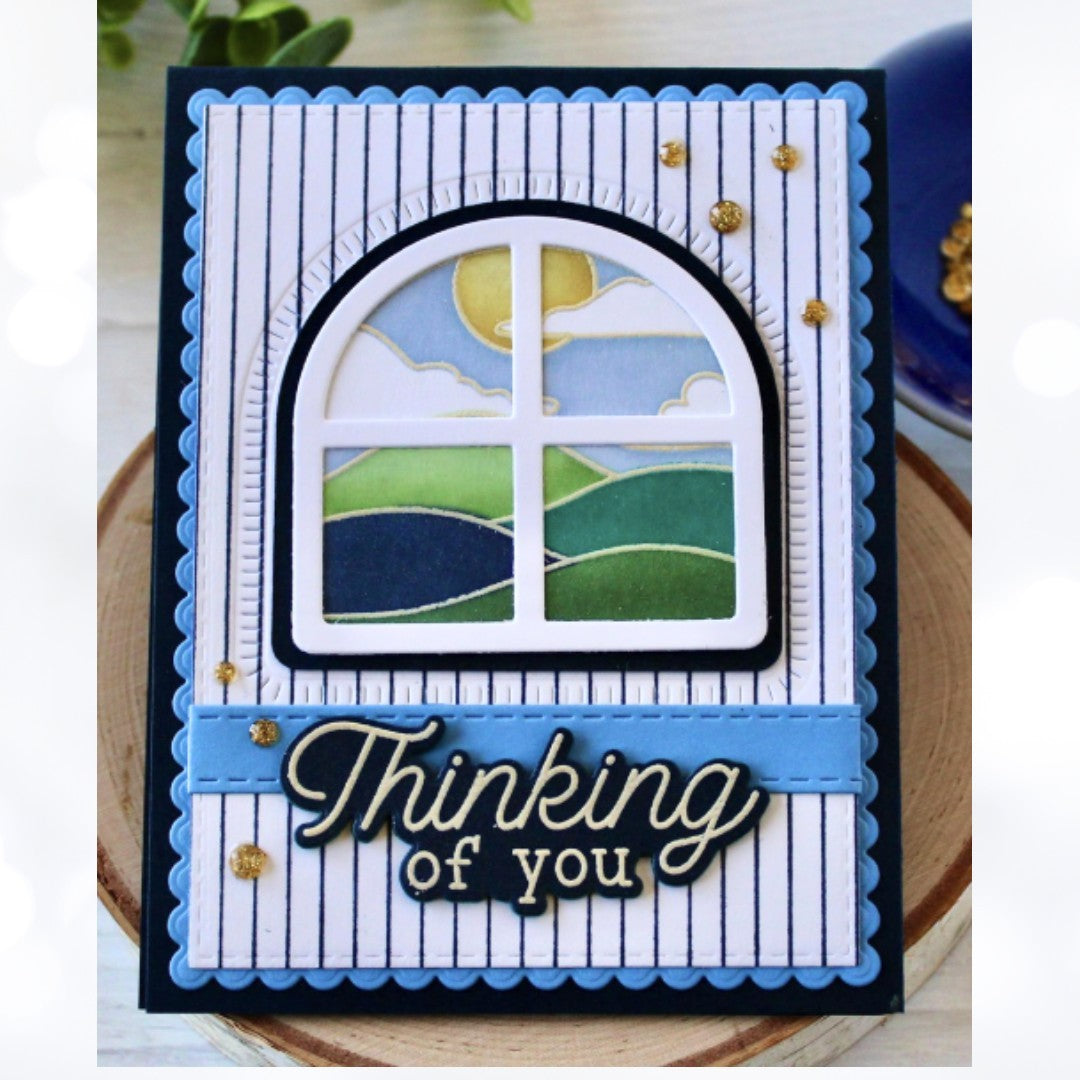 Taylored Expressions DREAMSCAPES Arch Nouveau Layering Stencils Dies