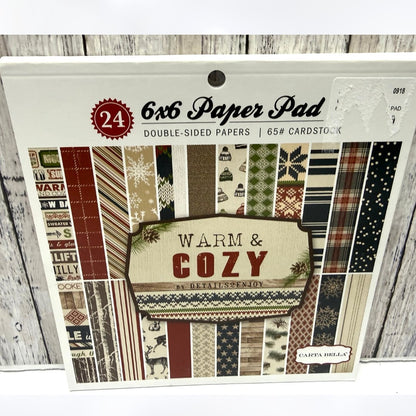 Carta Bella Echo Park CHRISTMAS 6x6 Holidays Cardstock Paper Packs Lot of 5