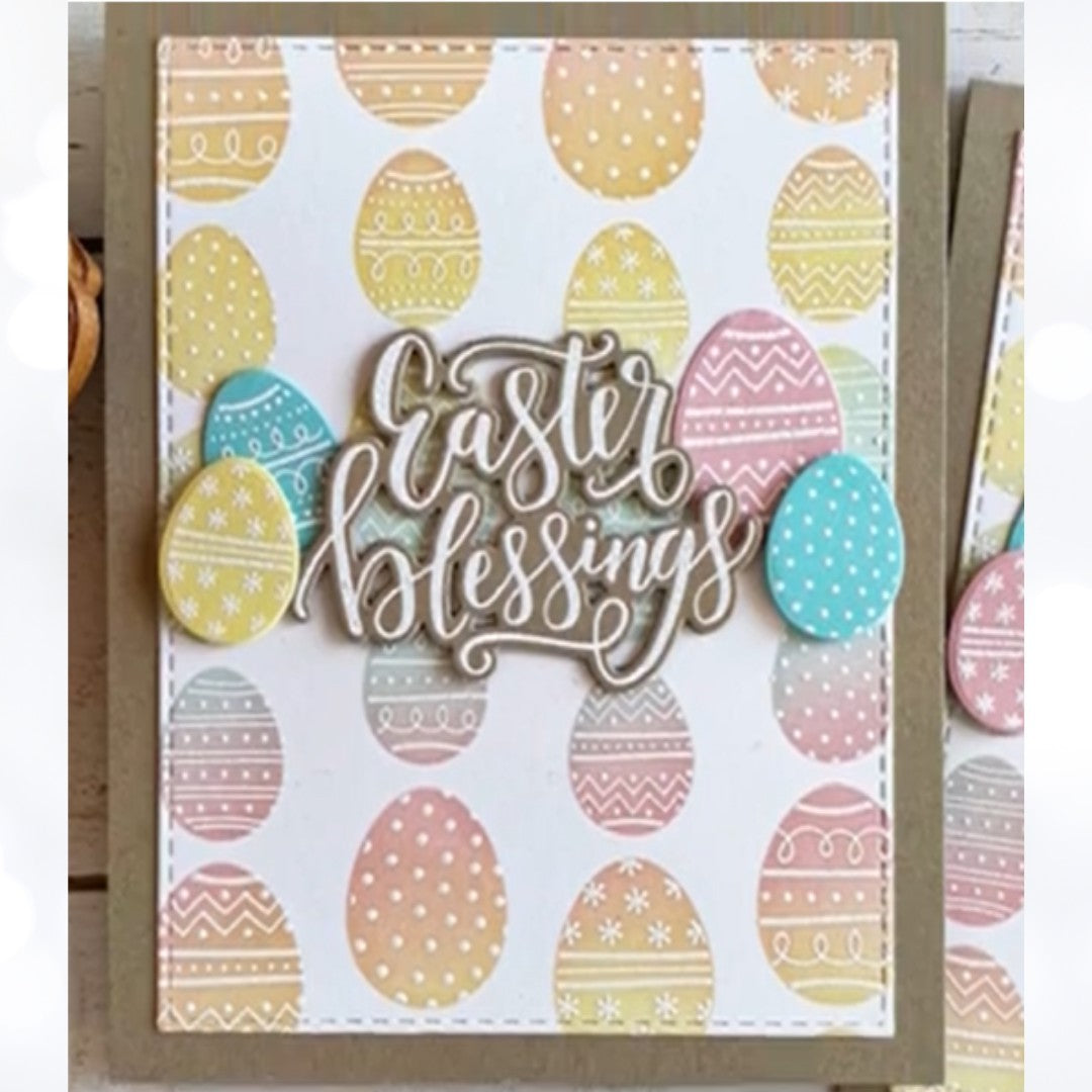 Taylored Expressions GOOD EGG Easter Eggs Rubber Stamps Dies Stencils