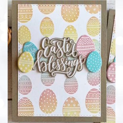 Taylored Expressions GOOD EGG Easter Eggs Rubber Stamps Dies Stencils