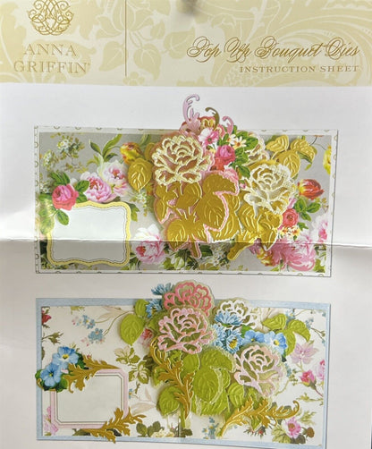 Anna Griffin POP UP BOUQUET Floral Flowers Card Making Dies