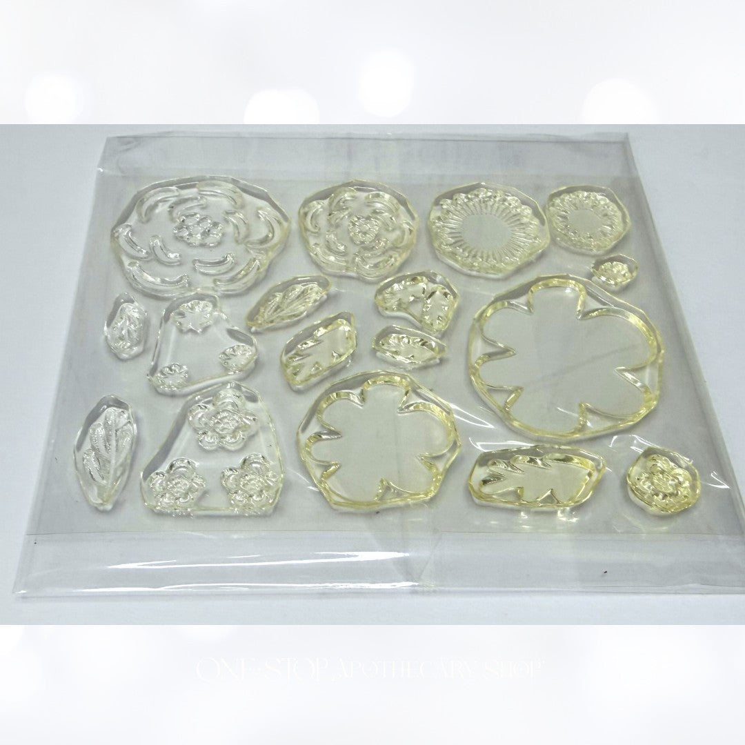 Papertrey Ink COLOR POP FLORALS Flowers Rubber Stamps Dies Paper Kit