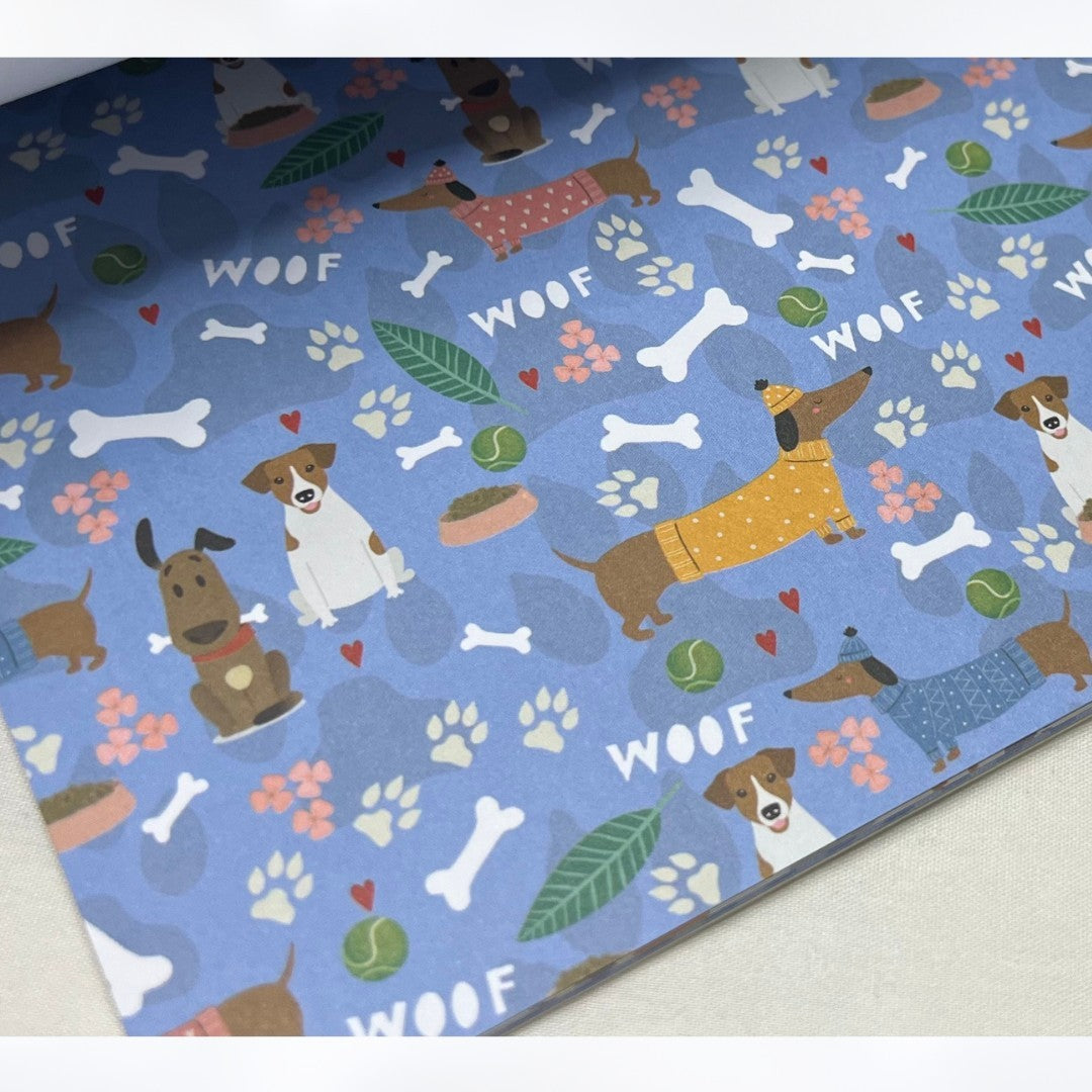 Crafters Companion IT'S A CAT'S LIFE Dogs Puppy 6x6 Cardstock Paper Lot