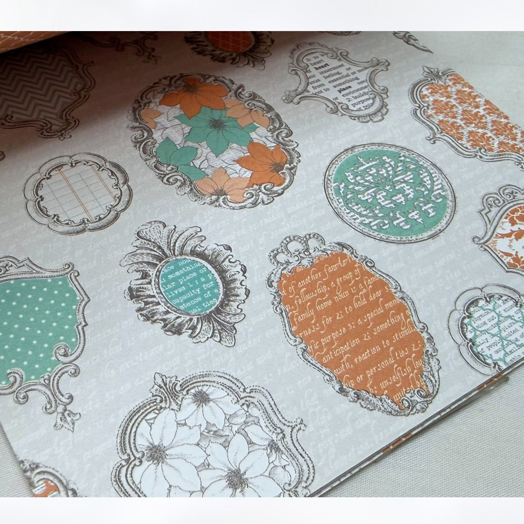 Amy Tangerine Teresa Collins 6X6 PAPER PACKS Scrapbook Cardstock Lot of 4