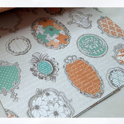 Amy Tangerine Teresa Collins 6X6 PAPER PACKS Scrapbook Cardstock Lot of 4