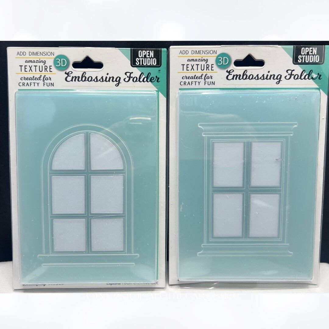 Memory Box WINDOW Domed 3D Cut & Emboss Embossing Folders