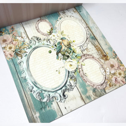 Mintay WINGED MELODIES 12x12 Paper Cardstock Die Cuts Elements Kit