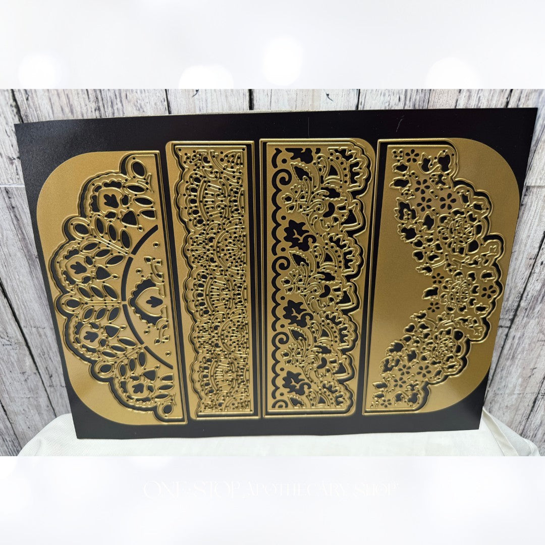 Anna Griffin DECORATIVE BORDERS Cut & Emboss Dies