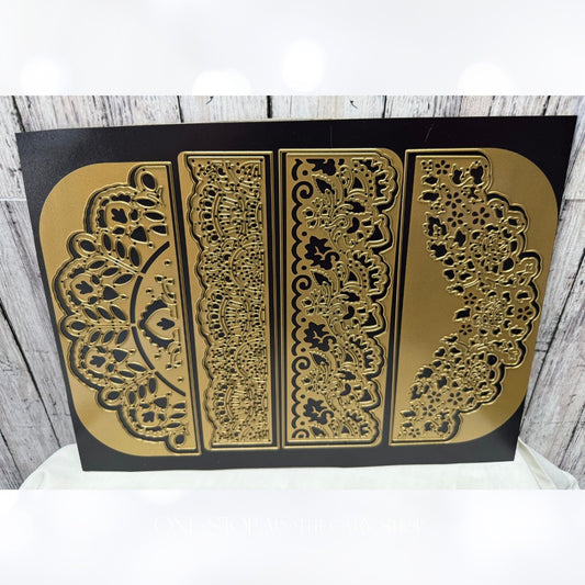 Anna Griffin DECORATIVE BORDERS Cut & Emboss Dies