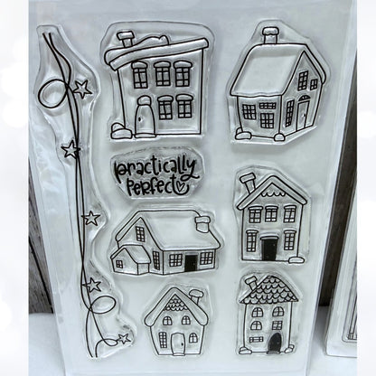 By the Well 4 NARROW WAY Shops Coffee Religious Bible Journaling Rubber Stamps