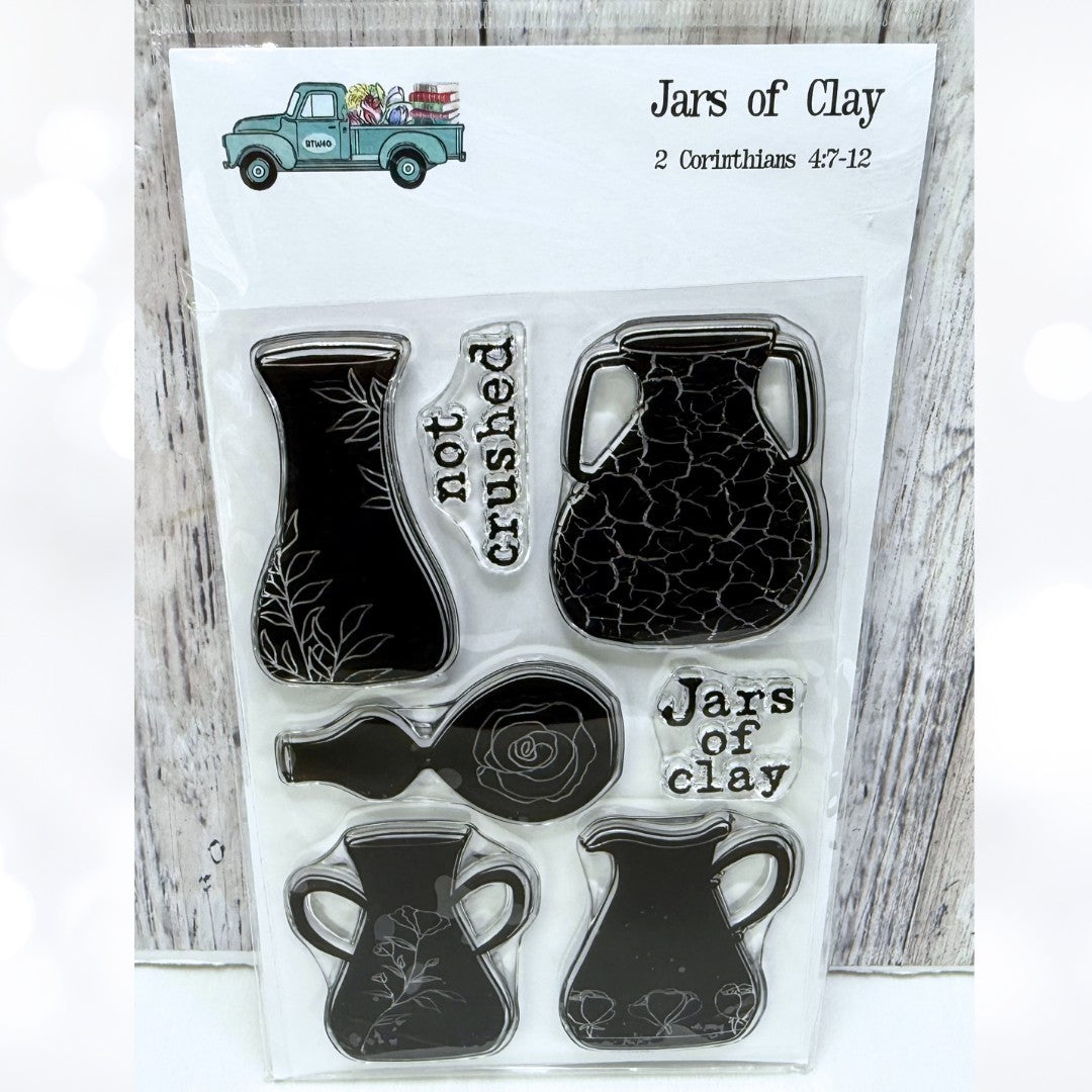 By the Well 4 God JARS OF CLAY Religious  Bible Journaling Rubber Stamps