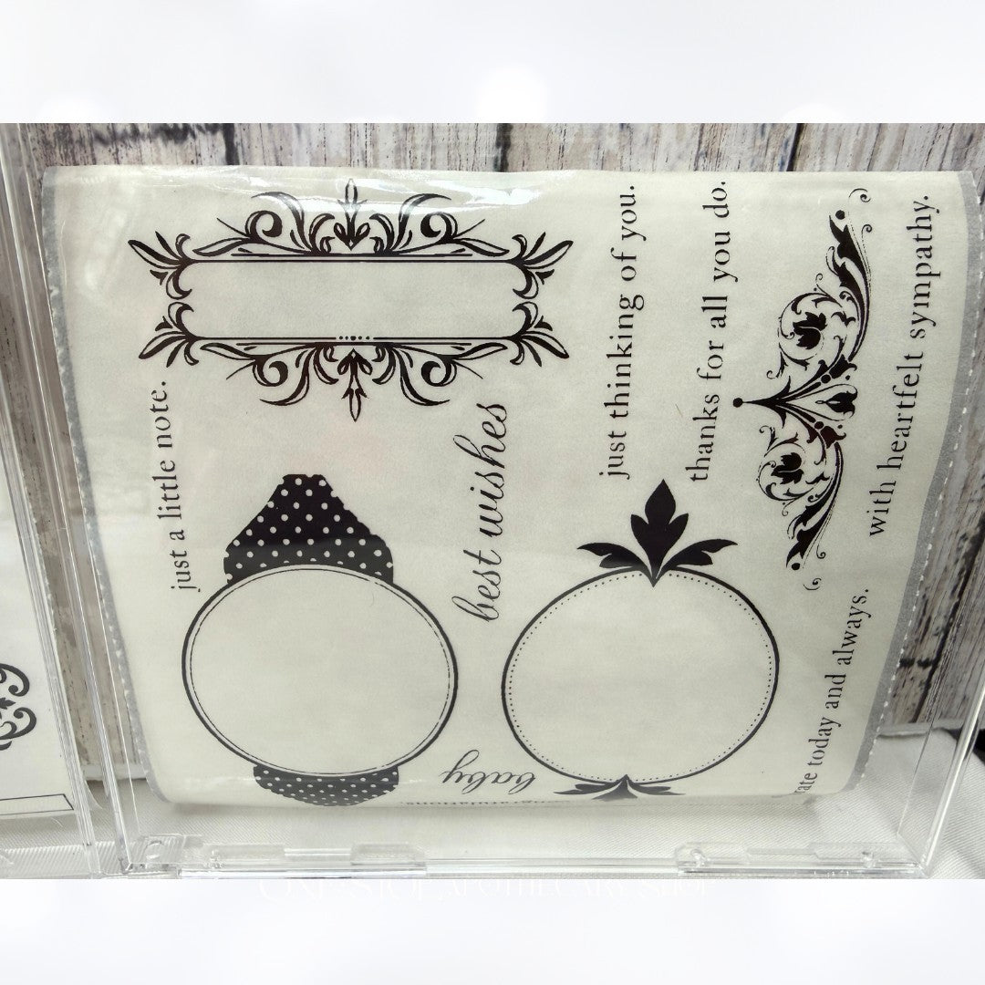 Papertrey Ink MAT STACK 2 Collection Rubber Stamps