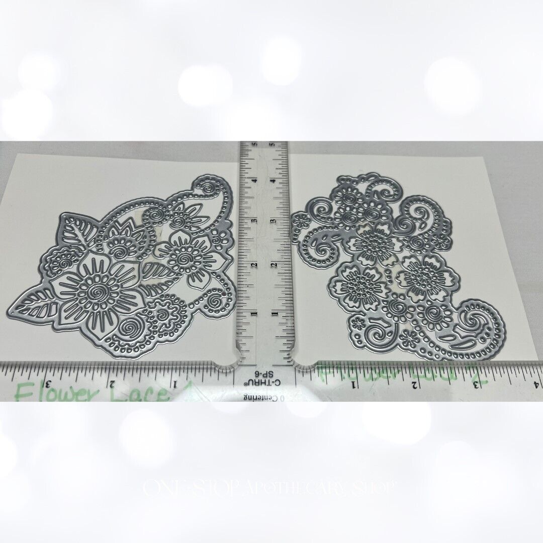 Elizabeth Craft Dies FLOWER LACE 1 & 2