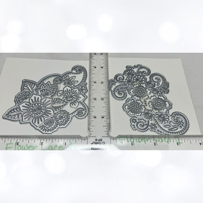 Elizabeth Craft Dies FLOWER LACE 1 & 2