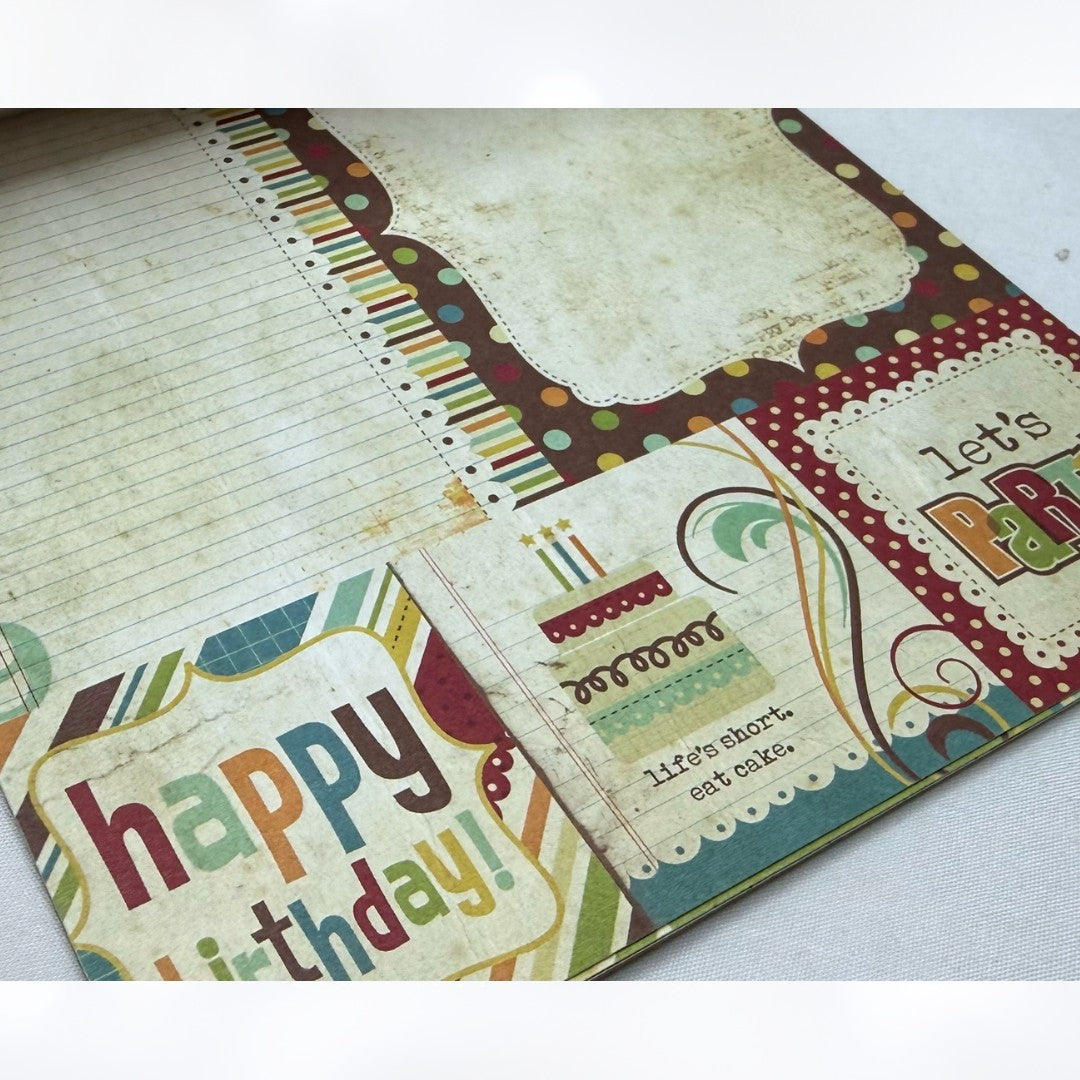 Jen Hadfield Simple Stories 6x6 PAPER PACKS Lot of 4