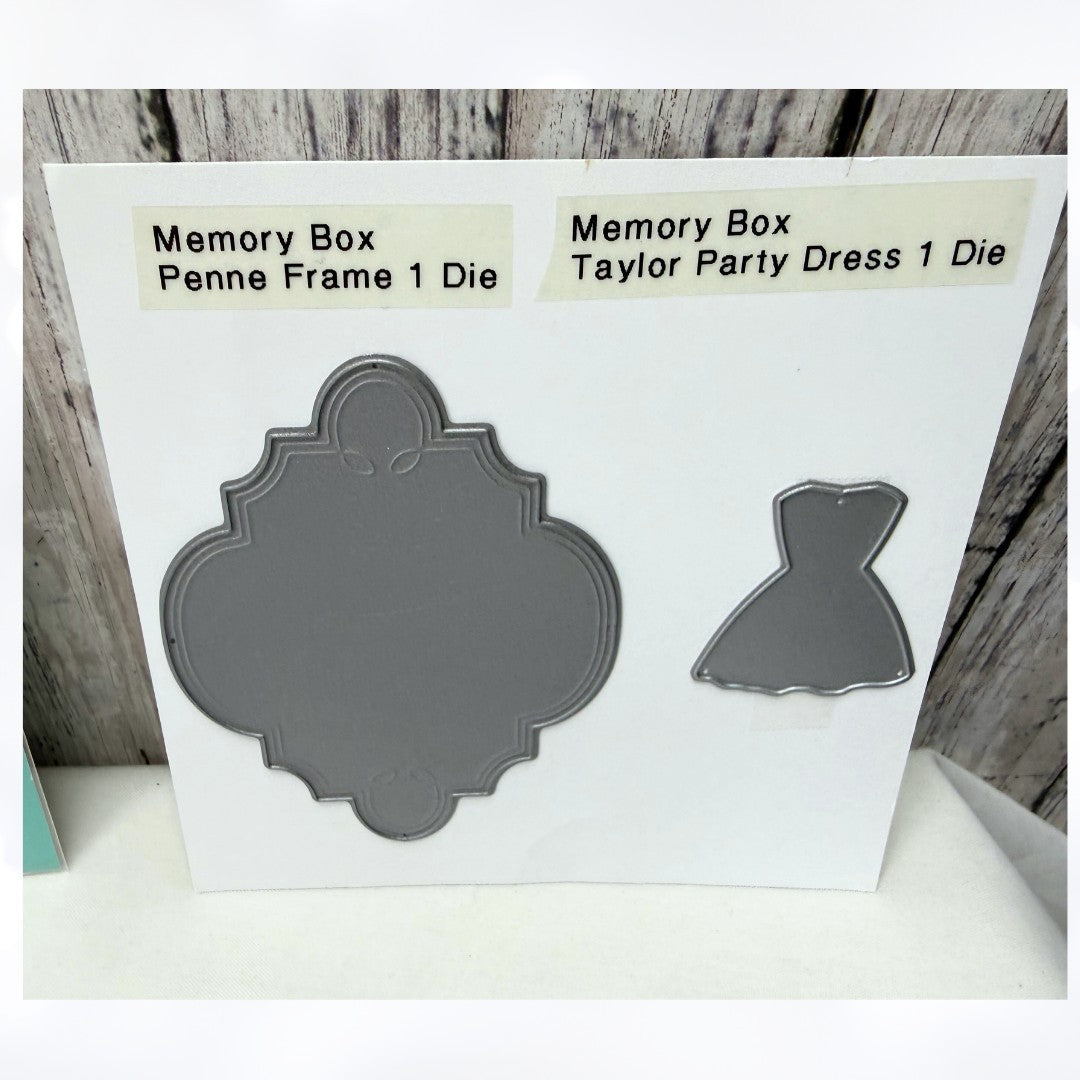 Memory Box DAISY FLOWER FRAME Butterfly Dress Dies Lot