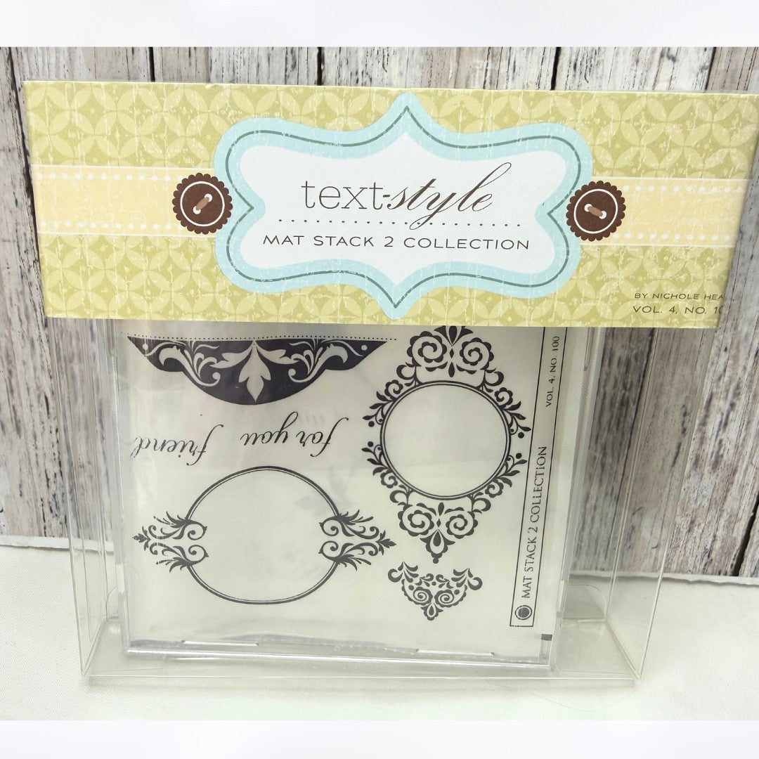 Papertrey Ink MAT STACK 2 Collection Rubber Stamps