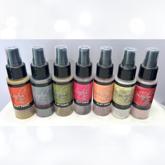Lindy's Gang STARBURST & FLAT Ink Sprays Lot of 7