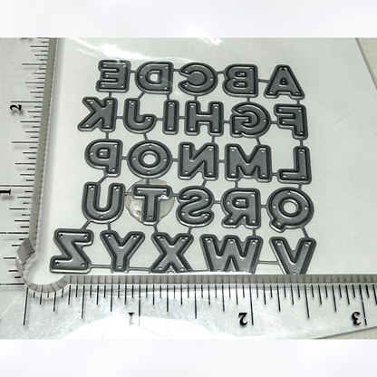 My Favorite Things CAPTION ALPHABET & Numbers Dies
