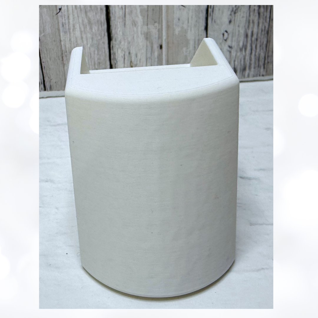 Single ATG Tape Gun Holder Stand 3D Printed WHITE