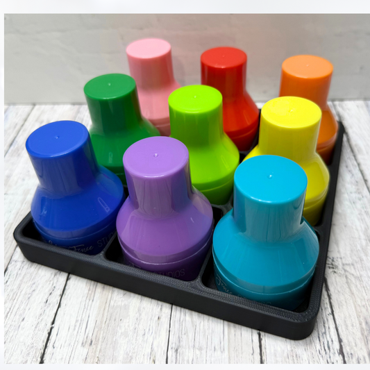 Picket Fence Studios PAPER POUNCERS Organizer 3D Printed Black