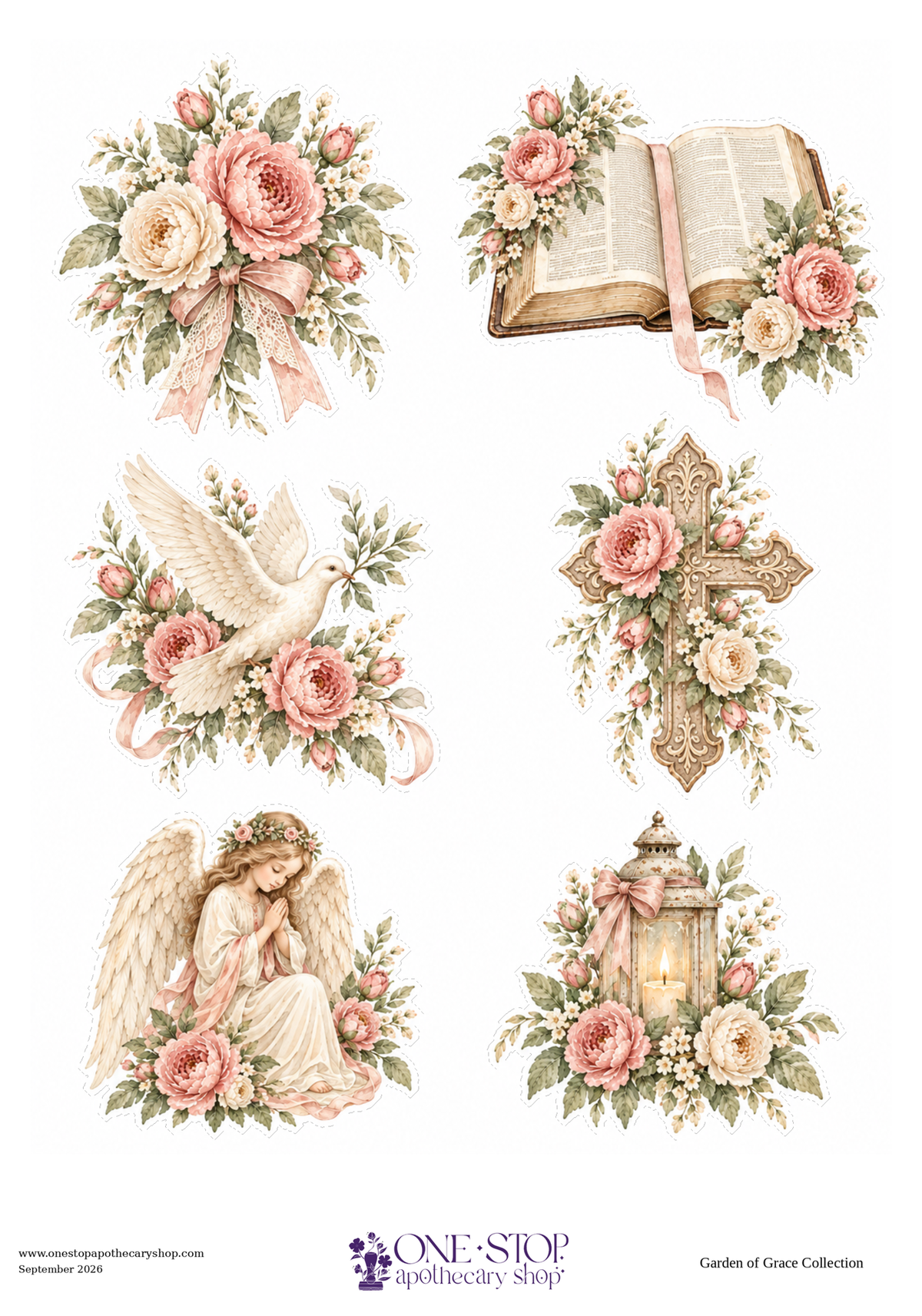 Garden of Grace HEAVEN SENT Rice Paper