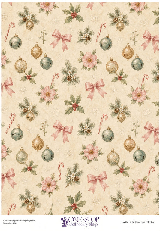 Pretty Little Prancers HEIRLOOM HOLIDAYS Rice Paper