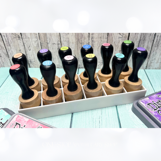 Tim Holtz White INK BLENDING TOOL Holder Organizer 3D Printed