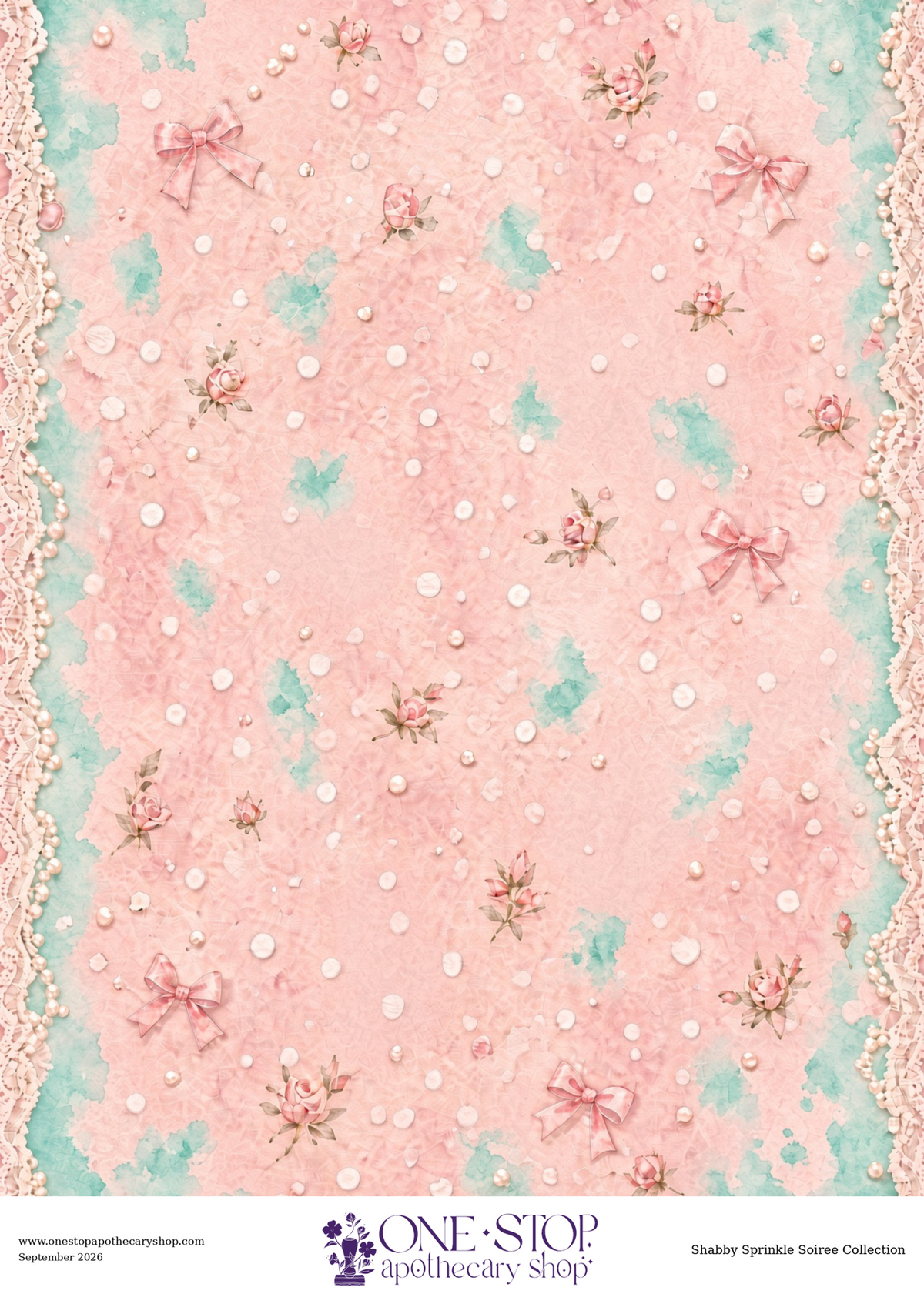 Sprinkle Soiree PRETTY IN PINK SOIREE Rice Paper
