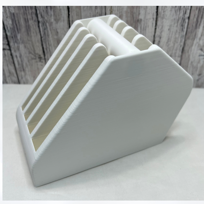 WHITE TAPE DISPENSER 3D Printed Organizer Holder- Free Shipping